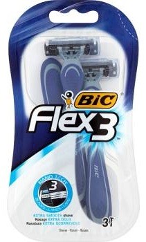 Holící strojky Bic Flexi3 3ks Extrahladké oholení Holící strojky Bic Flexi3 3ks Extrahladké oholení - Kosmetika Pro muže Péče o obličej Holení
